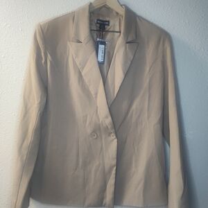 Pretty little thing tan blazer